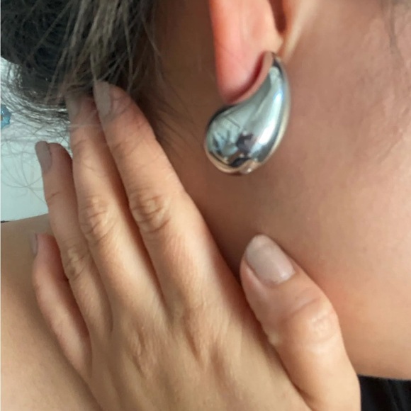 Famous Womens Jewelry Personalized Stainless Steel Water Drop 1.24inch - Picture 1 of 6